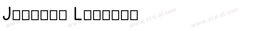 Jubilee Lin字体转换